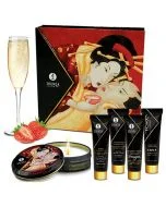 Kit Shunga Segredos de Geisha Morango e Champanhe
