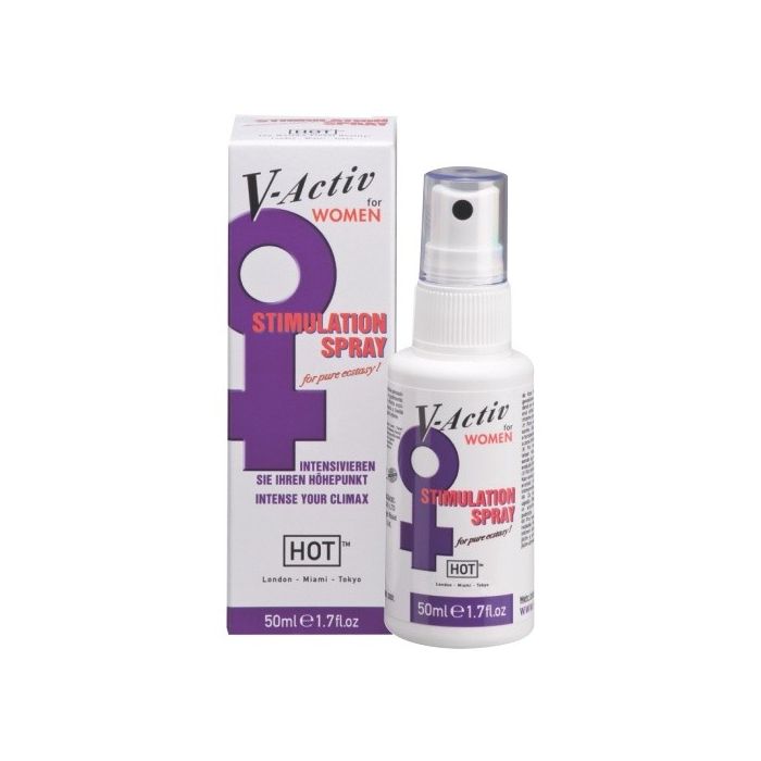 Spray Estimulante Feminino V-Activ (50 ml)