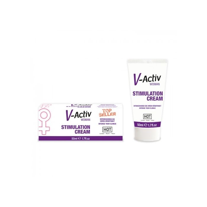 Creme Estimulante Feminino V-Activ (50 ml)
