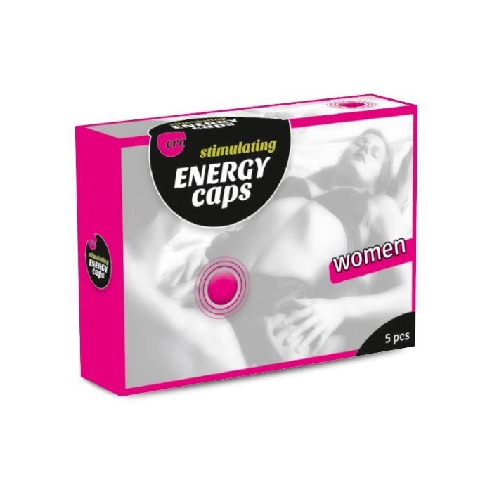 Cápsulas Estimulantes Stimulating Energy Caps Ero Mulher (5 Un)