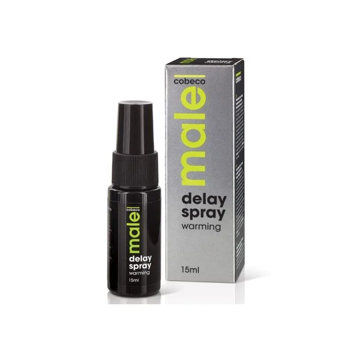 Spray Retardante C/ Efeito Calor Male Delay Spray Warming (15 ml)