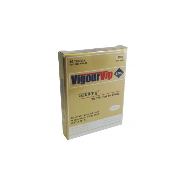 Potenciador Vigour Vip 8200 mg (10 Un)