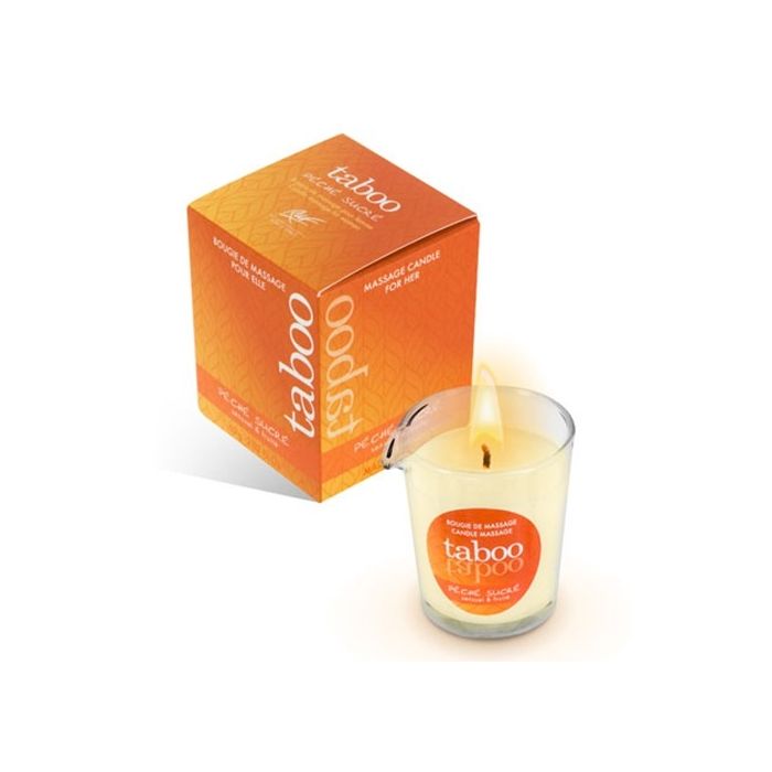 Vela de Massagem Taboo Para Mulher Péche Sucré (60 g)