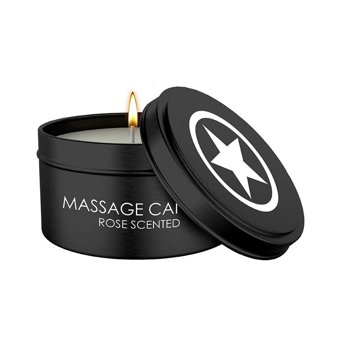 Vela de Massagem Ouch! Massage Candle Rose Scented (100 g)