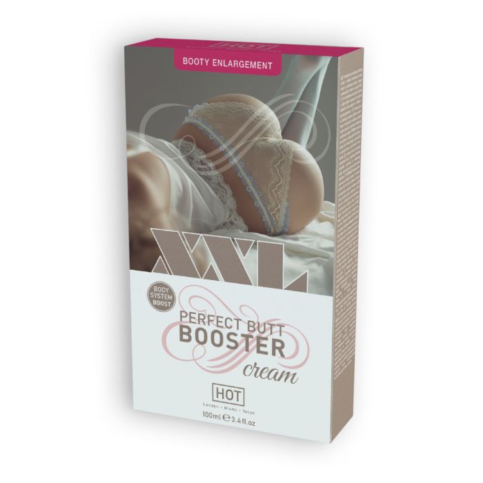 Creme Aumento e Tonificação das Nádegas Hot XXL Butt Booster (100 ml) Caixa