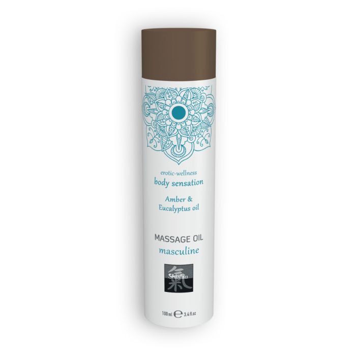 Óleo de Massagem Shiatsu Masculine Âmbar e Eucalipto (100 ml)