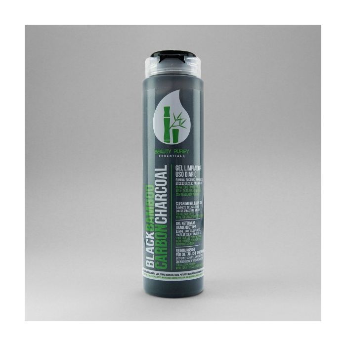 Gel de Limpeza C/ Carvão de Black Bamboo Beauty Purify Essencials (200 ml)