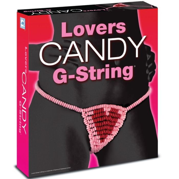 Tanga Comestível Missangas Lovers Mulher