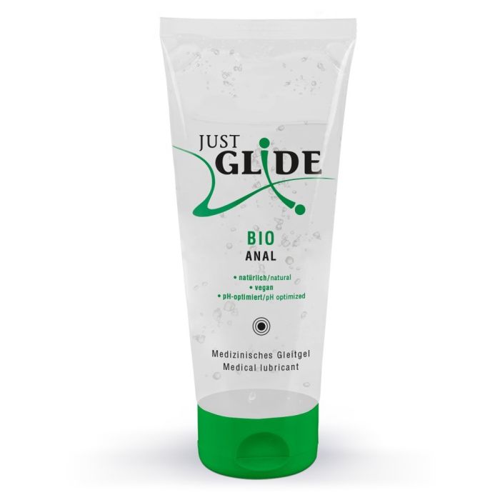 Lubrificante À Base de Água Just Glide Bio Anal (200 ml)