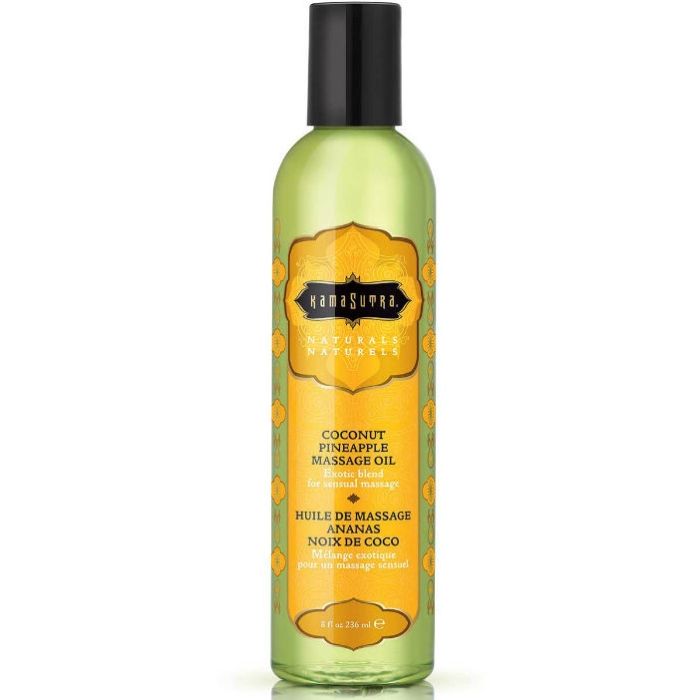 Óleo de Massagem Kamasutra Coco Abacaxi Massage Oil (236 ml)