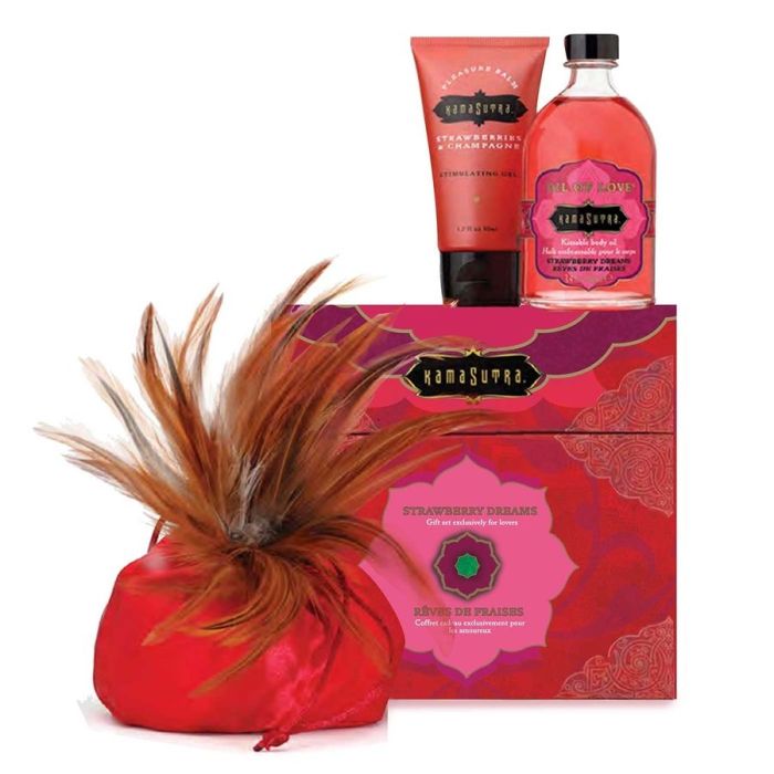 Kit Kamasutra Strawberry Dreams Gift Set