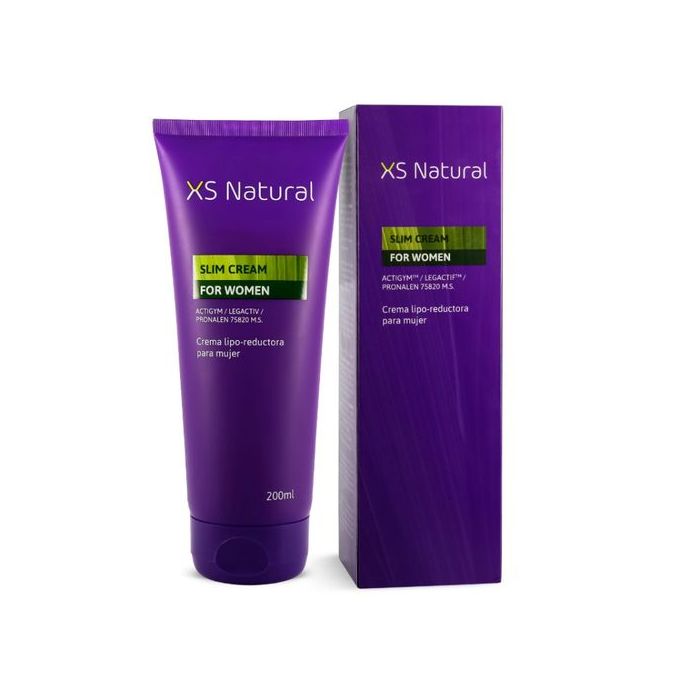 Creme Lipo Redutor XS Natural Slim Cream P/ Mulher (200 ml)