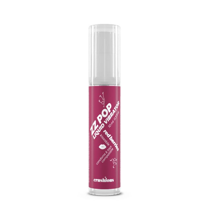 Vibrador Liquido ZZ Pop Crushious Frutos Vermelhos (10 ml)