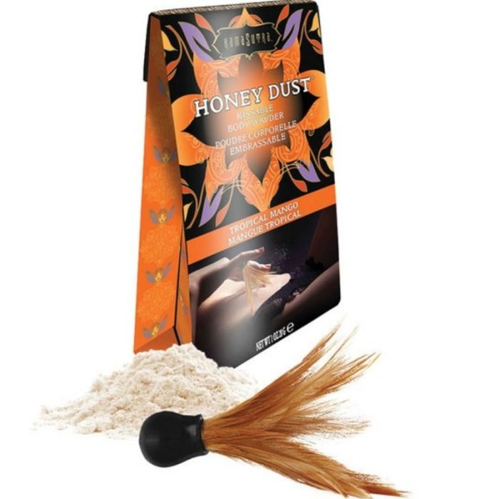 Pó Comestível Kamasutra Honey Dust Manga Tropical (28 g)