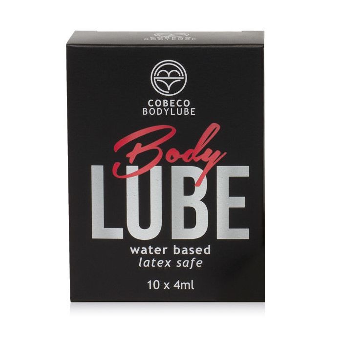 Lubrificante Bodylube à Base de Água (10 X 4 ml)