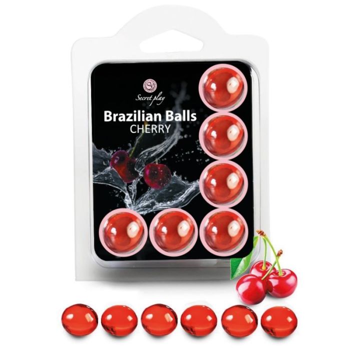 Bolinhas Explosivas Comestíveis Cereja (6 Un)
