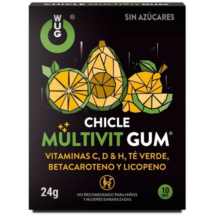 Pastilhas Wug Chicle Multivit Gum (10 Un)