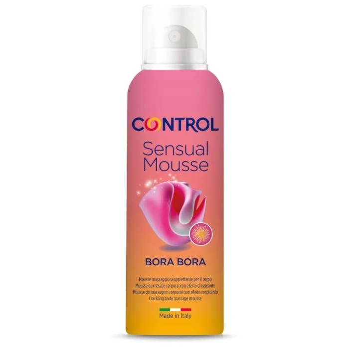 Mousse de Massagem Estimulante Control Sensual Mousse Bora Bora (125 ml)