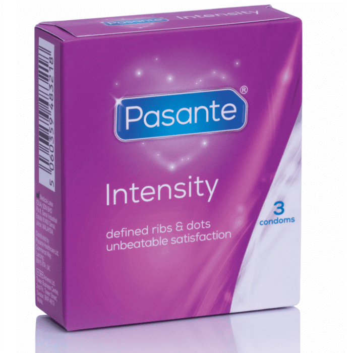 Preservativos Pasante Intensity (3 Un)