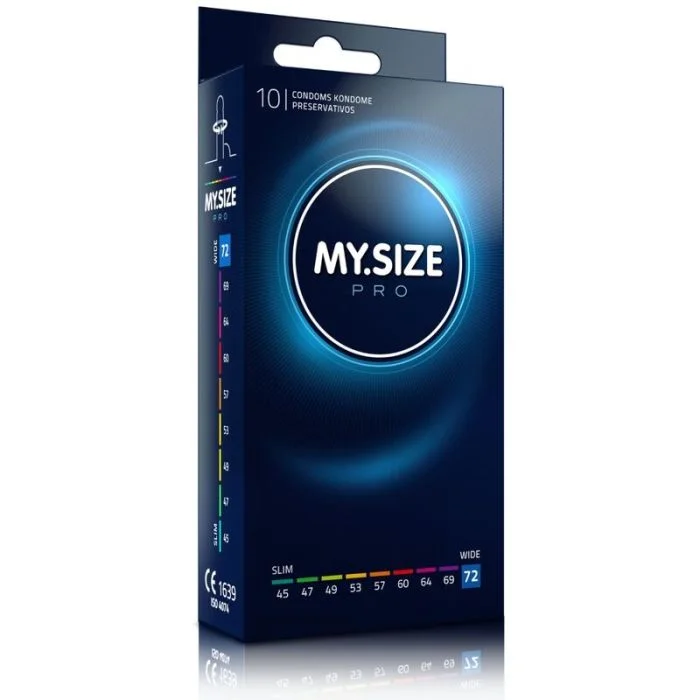 Preservativos My Size Pro 72 mm (10 Un)