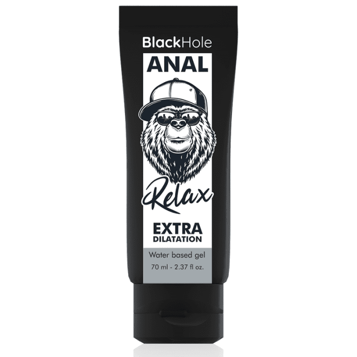 Lubrificante Anal à Base de Água Black Hole Anal Extra Dilatation (70 ml)
