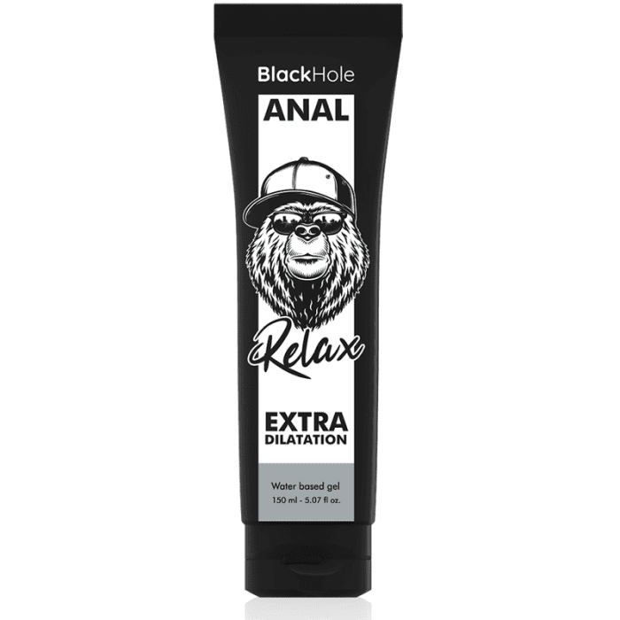 Lubrificante Anal à Base de Água Black Hole Anal Extra Dilatation (150 ml)