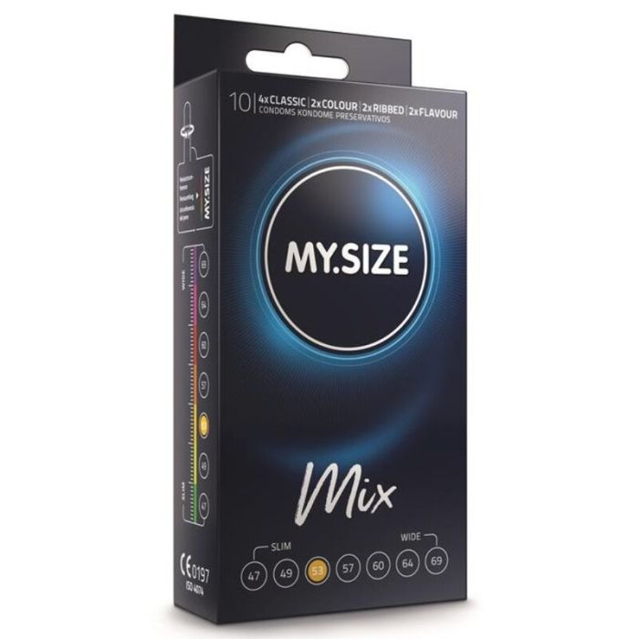 Preservativos My Size Mix 53 mm (10 Un)