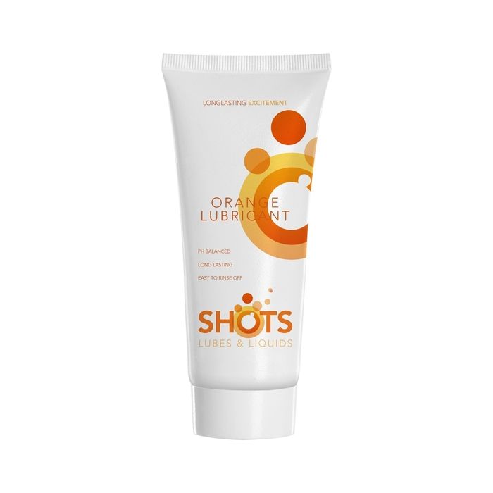 Lubrificante à Base de Água Shots Laranja (100 ml)