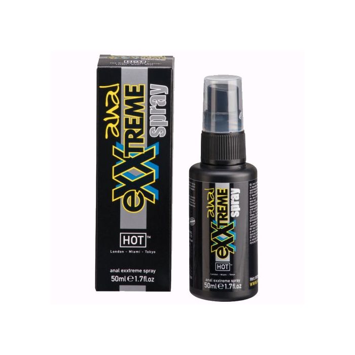 Spray Lubrificante Anestesiante Anal Hot Anal Exxtreme (50 ml)