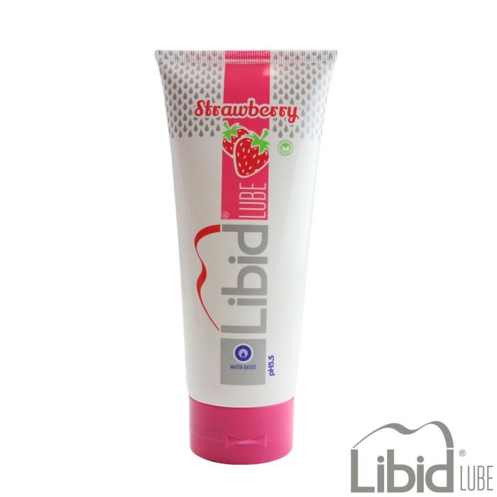 Lubrificante à Base de Água Libid Lube Morango (200 ml)