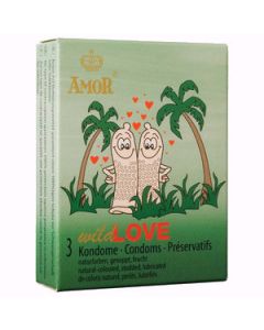 Preservativos Amor Wild Love Pérolas (3 Un)