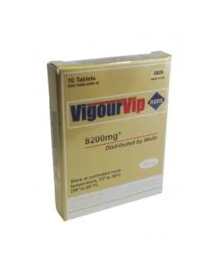 Potenciador Vigour Vip 8200 mg (10 Un)
