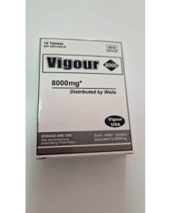 Potenciador Vigour 8000 mg White Extra Forte (10 Un)