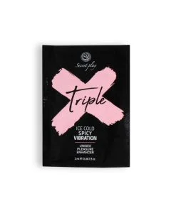 Gel Estimulante Triple X Unisexo Secret Play (2 ml)