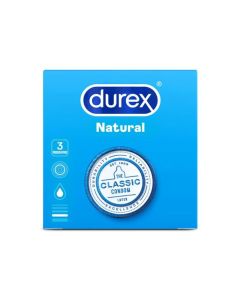 Preservativos Durex® Natural Comfort (3 Un)