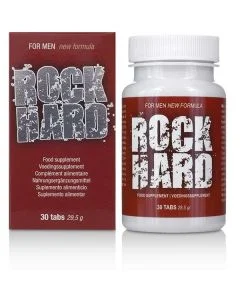 Aumento e Potenciador Ereção Rock Hard  (30 Un)