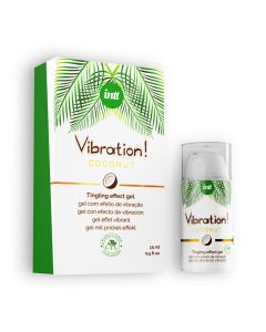 Vibrador Liquido Estimulante Unisexo Vegan Intt Vibration! Coco (15 ml)