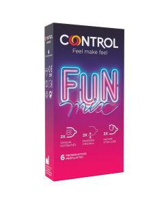 Preservativos Control Adapta Feel Fun Mix (6 Un)