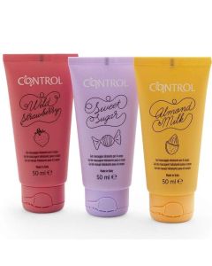 Géis de Massagem Control Sweet Pleasure (3X 50ml)