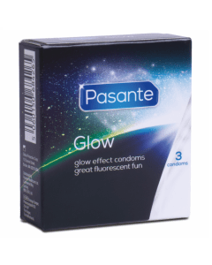 Preservativos Pasante Glow (3 Un)