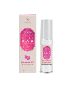 Bálsamo Estimulante Clitoris Clit Pwr Morango Secret Play (15 ml)