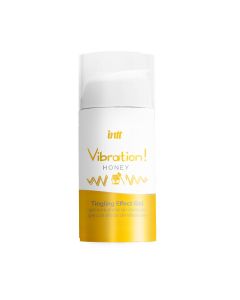 Vibrador Liquido Estimulante Unisexo Comestível Intt Vibration! Greek Kiss (15 ml) Conjunto