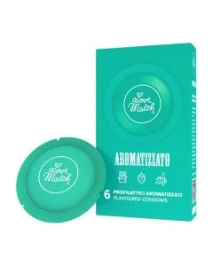 Preservativos Aromatizados Love Match (6 Un)